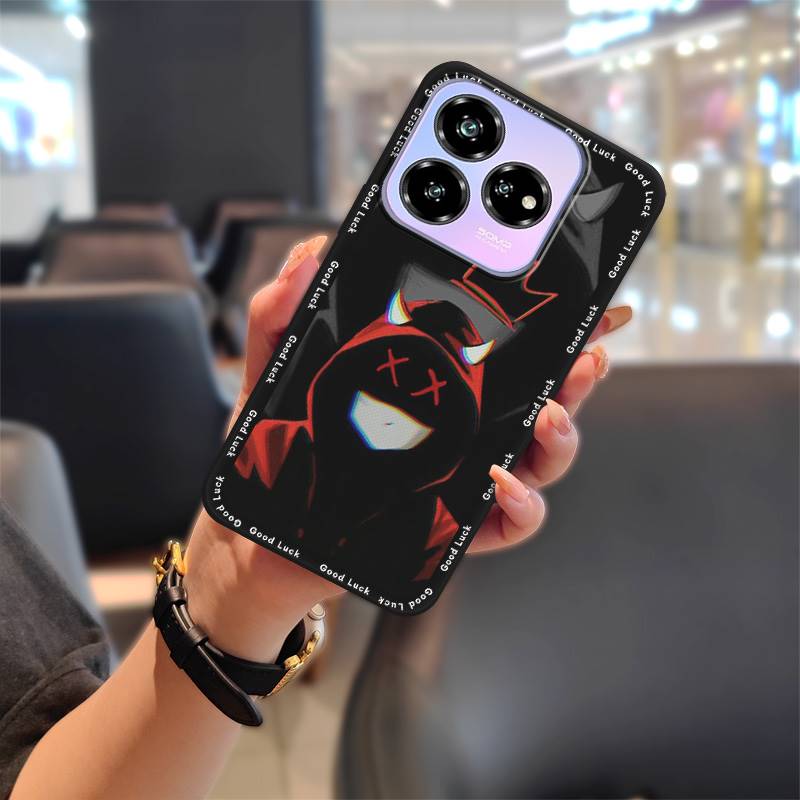 Full Wrap Cute Phone Case For ZTE Blade V60 Design/Axon 60 Lite Shockproof Silicone Durable Phone Protector Graffiti TPU