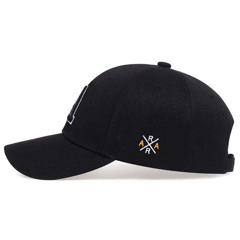 Unisex Simple Letter A Embroidery Baseball Caps Spring And Autumn Outdoor Adjustable Casual Hat Sunscreen Hat