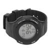 Men Sport Watch Waterproof Shockproof Multifunctional Noctilucence Black with Large Screen EL Light