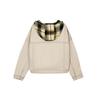 Adidas Neo Short Hooded Long Sleeve Zip Jacket Women Outerwear Khaki IA6892