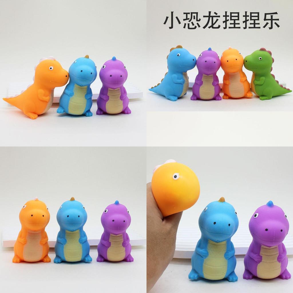 Cute And Fun Dinosaur Stress Relief Toy For Children Perfect For Squeezing And Playing Made Of Soft Plastic From Zhejiang Province
