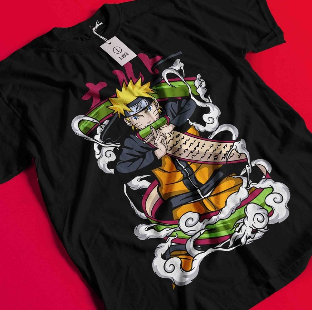 

Naruto Tshirt Itachi T-Shirt Jiraya Shirt Madara Kakashi Hinata Kurama Anime Tee BB079 2XL