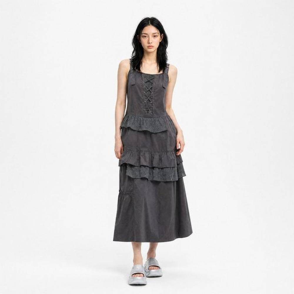 Egoist Women Ruffle Detail Suspender Dress Es2to601 CH/55
