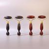 Purple Sandalwood Roller Massager Lotus Seedpod Beauty Professional Brass Facial Gua Sha Tool Eye Relaxation Spot Meridians