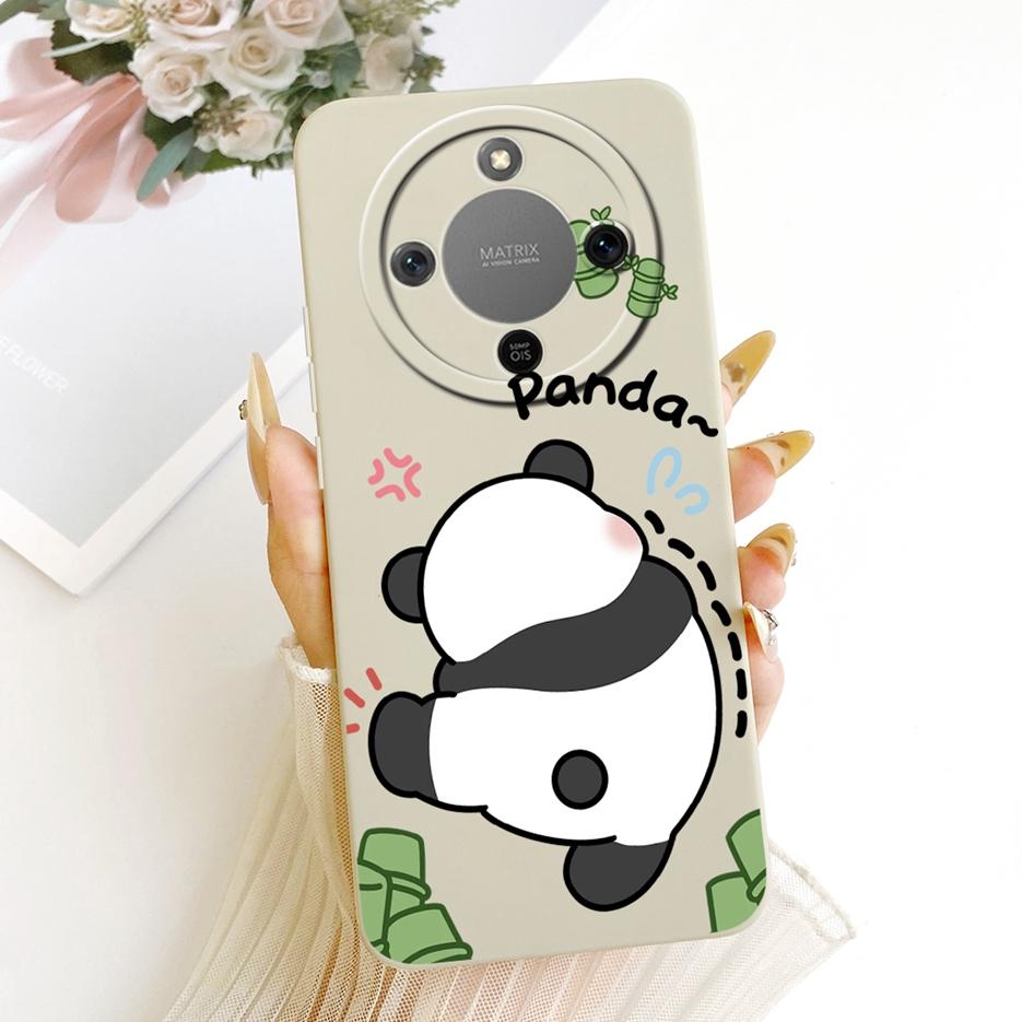 For Honor Magic 8 Lite Case Honor X9d MTN-NX1 Cute Dog Panda Cartoon Cover Silicone Case For Honor X70 X 70 HonorX9d Soft Fundas
