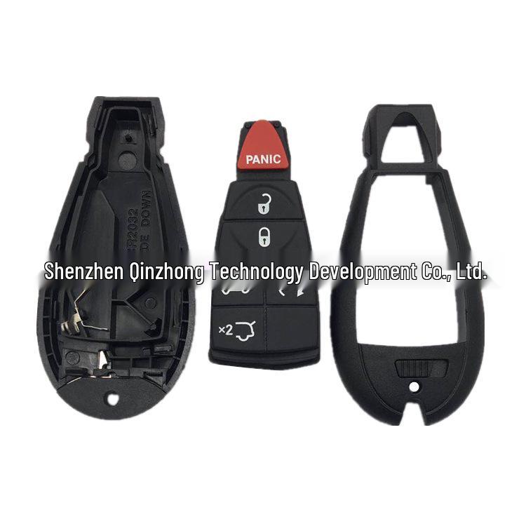 New Chrysler 5+1 Button Smart Key Shell for Select Chrysler Models