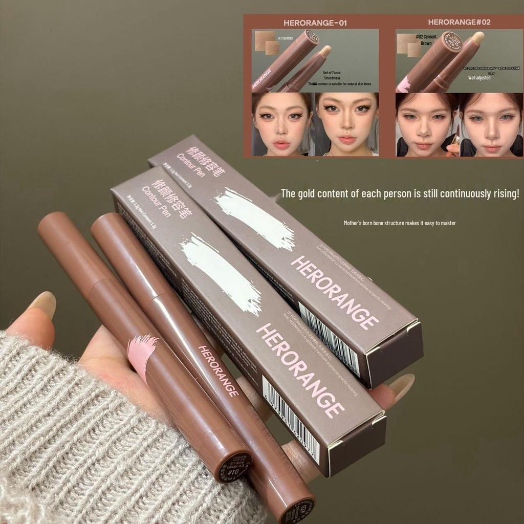 HERORANGE Natural Matte Contouring Stick for Beginners
