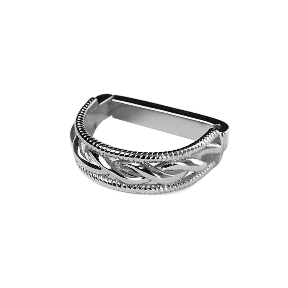 Shirt Tie Pin D-shaped Tie Buckle Cuff Links Tie Knot Fixation Sleeve Button Twists Tie Clip  Boys