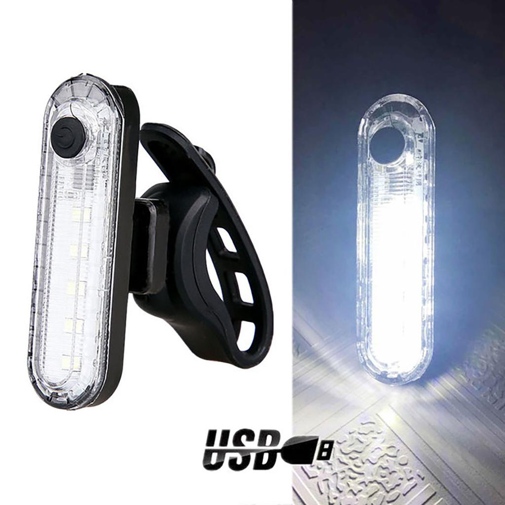 Rear Bike Tail Light USB Rechargeable Red Ultra Bright Taillights Fit On Bicycle Easy to Install for Cycling Safety