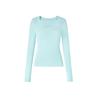 Jiu Zi Anna Cou Women's Machine Washable Seamless Wool Pullover
