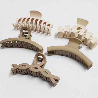 Large Brown Hair Clip for Updo