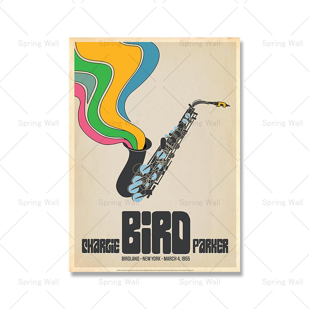 

Абстрактная картина на холсте труба саксофон музыкальный инструмент джазовая музыка красочные постеры и принты настенное искусство спальня домашний декор 50x80cm No Framed