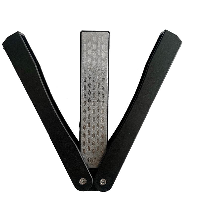 Fold Pocket Professional Kitchen Sharpener Diamond Knife Sharpener Double Sided Folded Grindstone Knife Sharpener Mini Knife