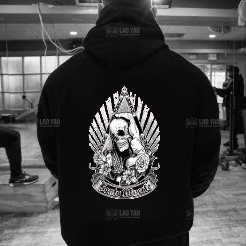 New La Muerte Hoodie Pattern Sweatshirt Hallowee