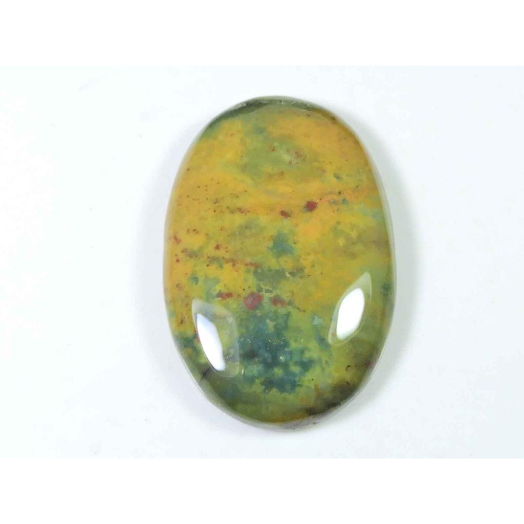 79Cts. Natural Affrican Bloodstone Oval Cabochon Loose Gemstone 28X43X08 MM SK-1820
