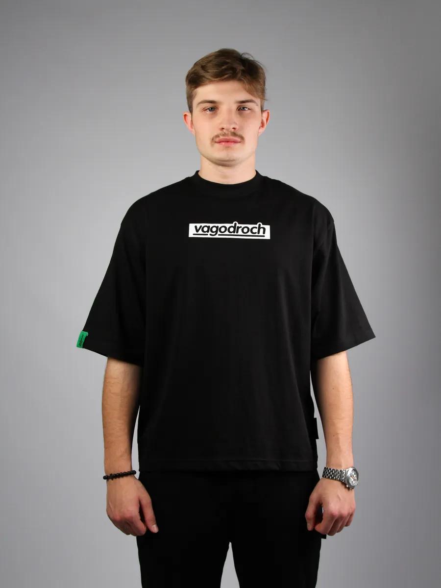 Oversized VAGODROCH print cotton T-shirt XL