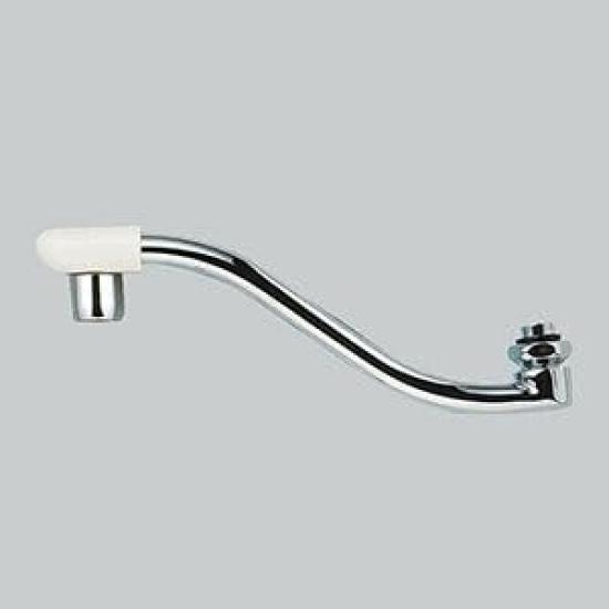 KVK Spout Unit with Z943F Aerator, 200mm, белый