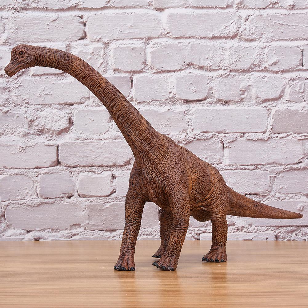 Simulation Brachiosaurus Shape Animal Model Statue Toy Children Educational Gift Decor