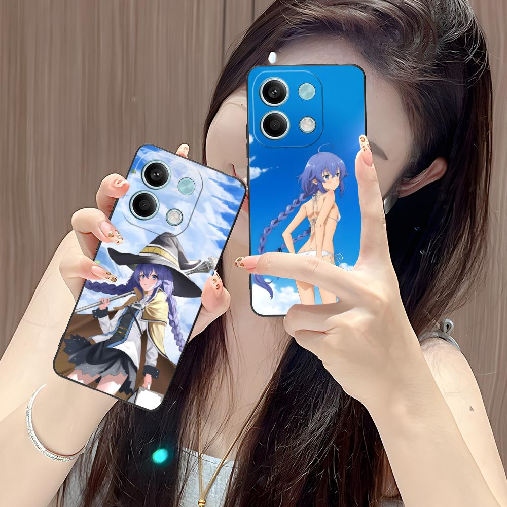 Mushoku Tensei Roxy Mobile Phone Case for POCO M7 M6 M5 M4 M3 X7 X6 X5 X4 X3 Pro GT 5G Colorful Printing Cover Cellphones Cover