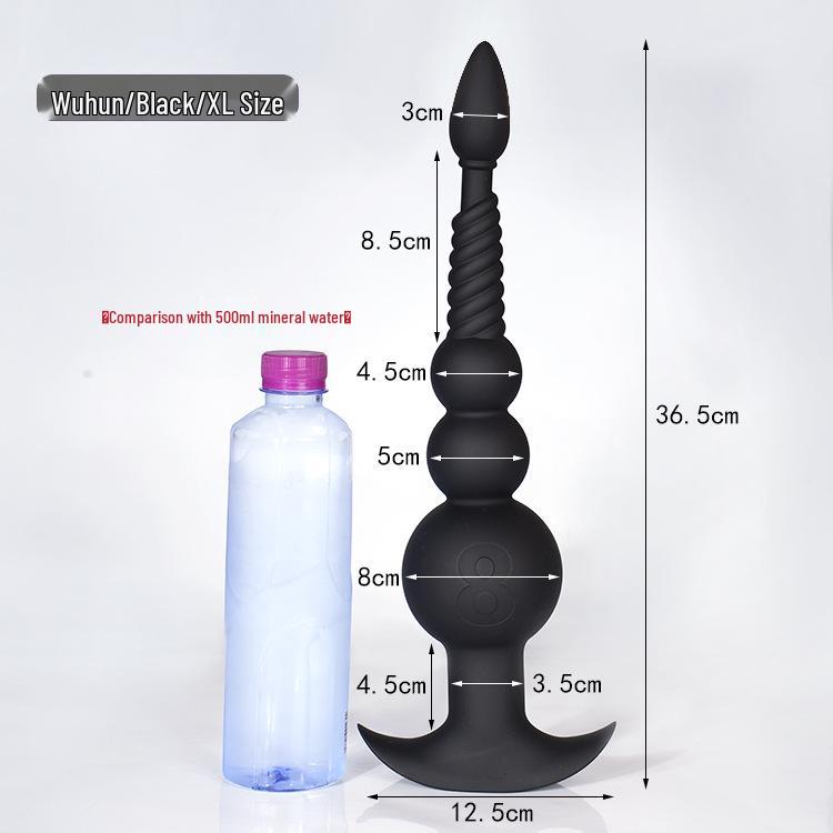 Martial Soul Unisex Tail Plug with Beads for Cosplay and Adult Role Play