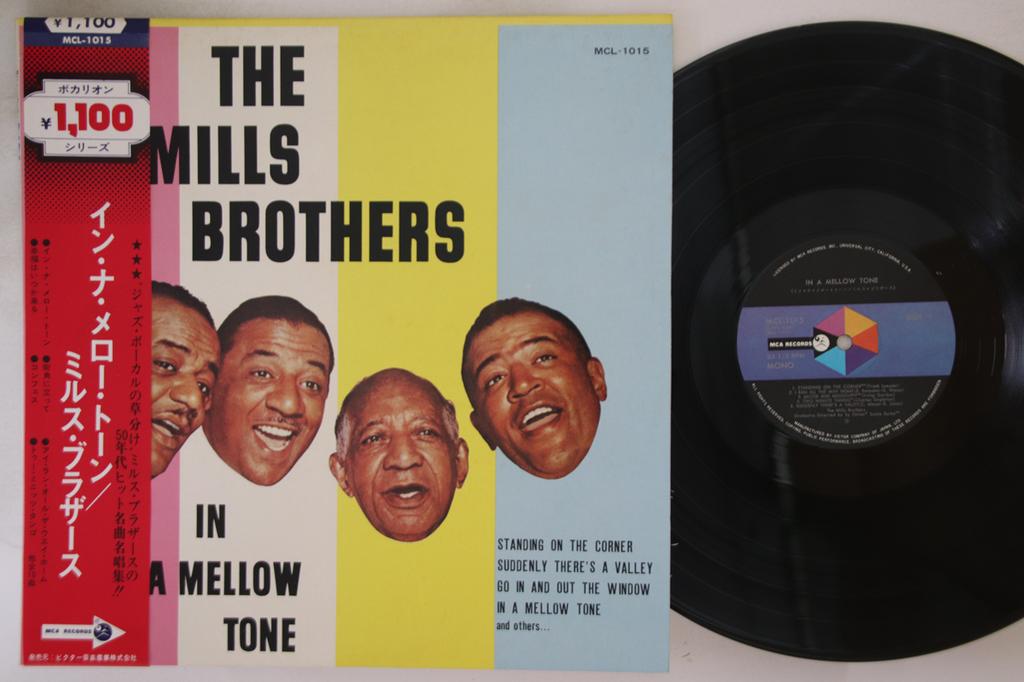 LP Record MILLS BROTHERS In A Mellow Tone MCL1015 MCA 1973 Japan Obi Jazz Used