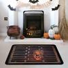 Halloween Clown Manhole Cover Series Floor Mat European And American Holiday Decoration Foot Mat Is Easy To Take Care Of Door Mat