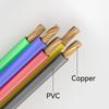 Cleqee Alligator Clip Cable Test Leads Crocodile Clip Jumper Wires (10-pack), Double-Ended (10 Colors/1M)