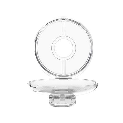 Étui de protection pour Pokémon GO Plus + 2023, étui rigide transparent pour Poké Ball Go Plus avec boutons et clip de poignet – 1 pack