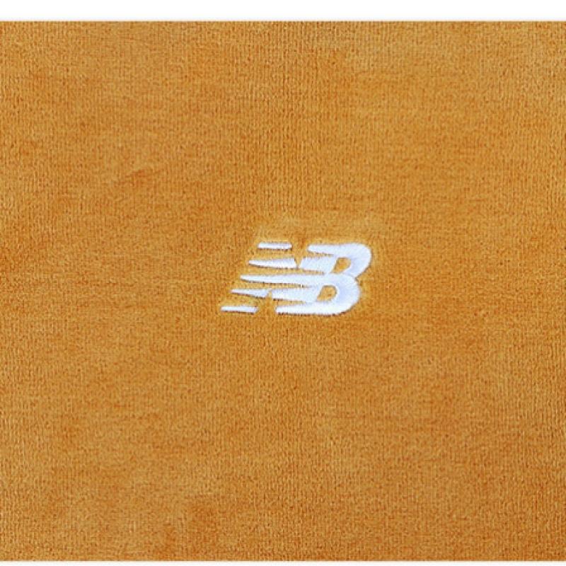 New Balance Velour Long Hoodie Yellow