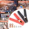 2pcs Alligator Clips 500A-1000A Terminal Car Electrical Battery Crocodile Clamp Test Connector For Jumper Cables Boost