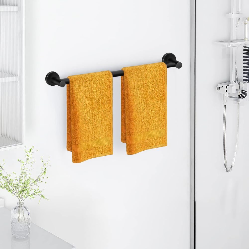 Adjustable Towel Bar Retractable Stainless Steel Rustproof Wall-mounted Extended Towel Holder for Bathroom Kitchen Accessories