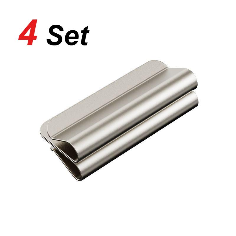 2/4 Sets Curtain Magnetic Clips Made of High-Quality Metal Material, Easy to Install and Durable - An Essential Home Accessory