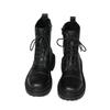 Fashion 2025 High Quality Ladies Shoes Side Zipper Women's Fashion Lace-up Modern Boots Women New Plus Size Best Seller Mid-Calf Boots