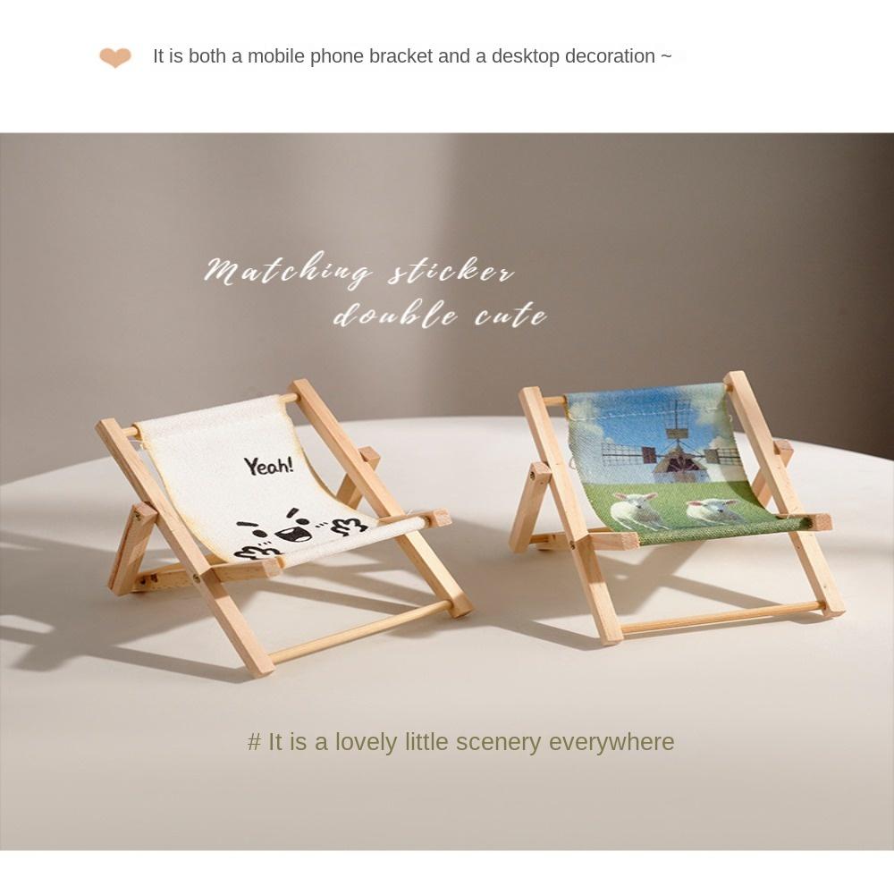 Stable Beach Chair Mobile Phone Bracket Multi-function Mobile Phone Rack Dormitory/Travel