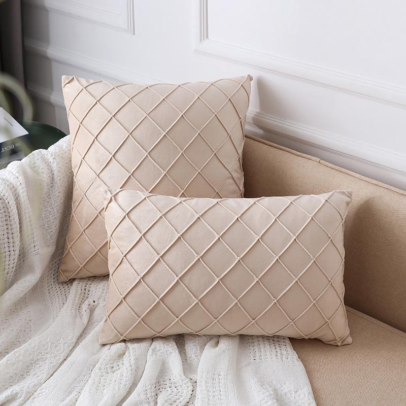 

Простой однотонный наволочка в скандинавском стиле, минималистичный стиль, подушка для дивана в гостиной, спинка, прямоугольная, прикроватная подушка для стула 30x50cm