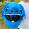 Fleece Motorcycle Balaclava Hood Men Women Windproof Warm Face Cover With Cartoon Animal Design