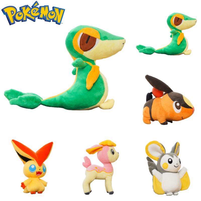 Adorable Pokémon Victini Snivy Deerling Tepig Plush Toy Soft Squishy