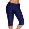 Summer Sports Yoga Leggings - Slim Fit, Seven-Point Length, Solid Color Sweatpants for Outdoors