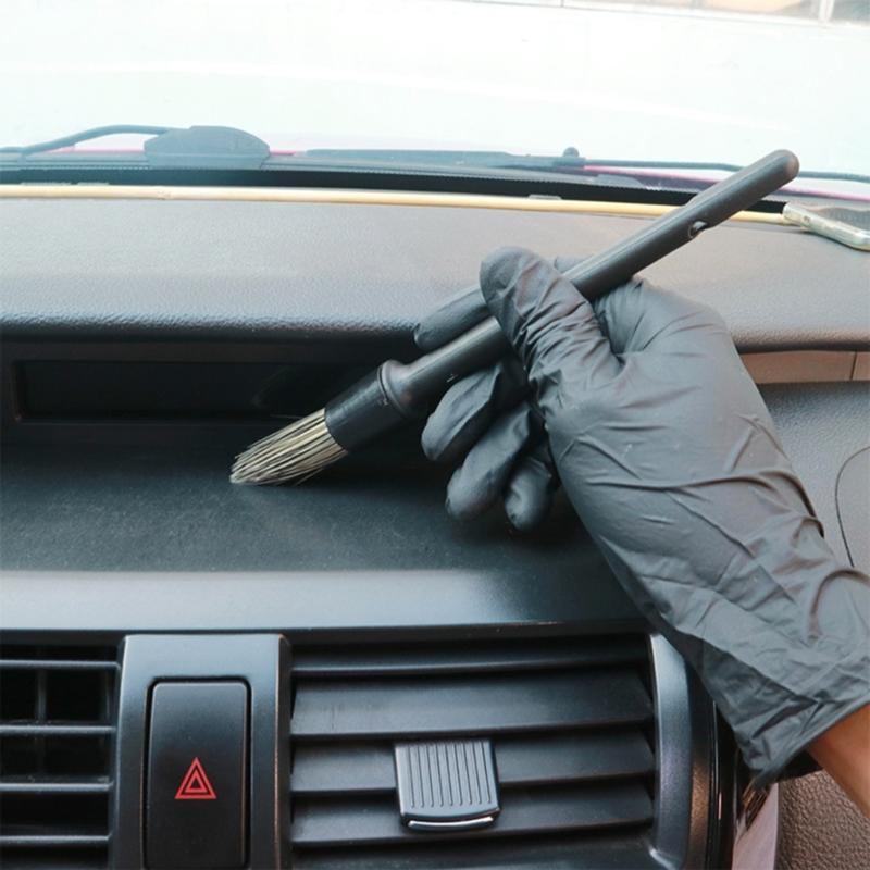 Brosse de Détailing Ultra-Douce pour Intérieur de Voiture Balayette pour Nettoyage de Voiture