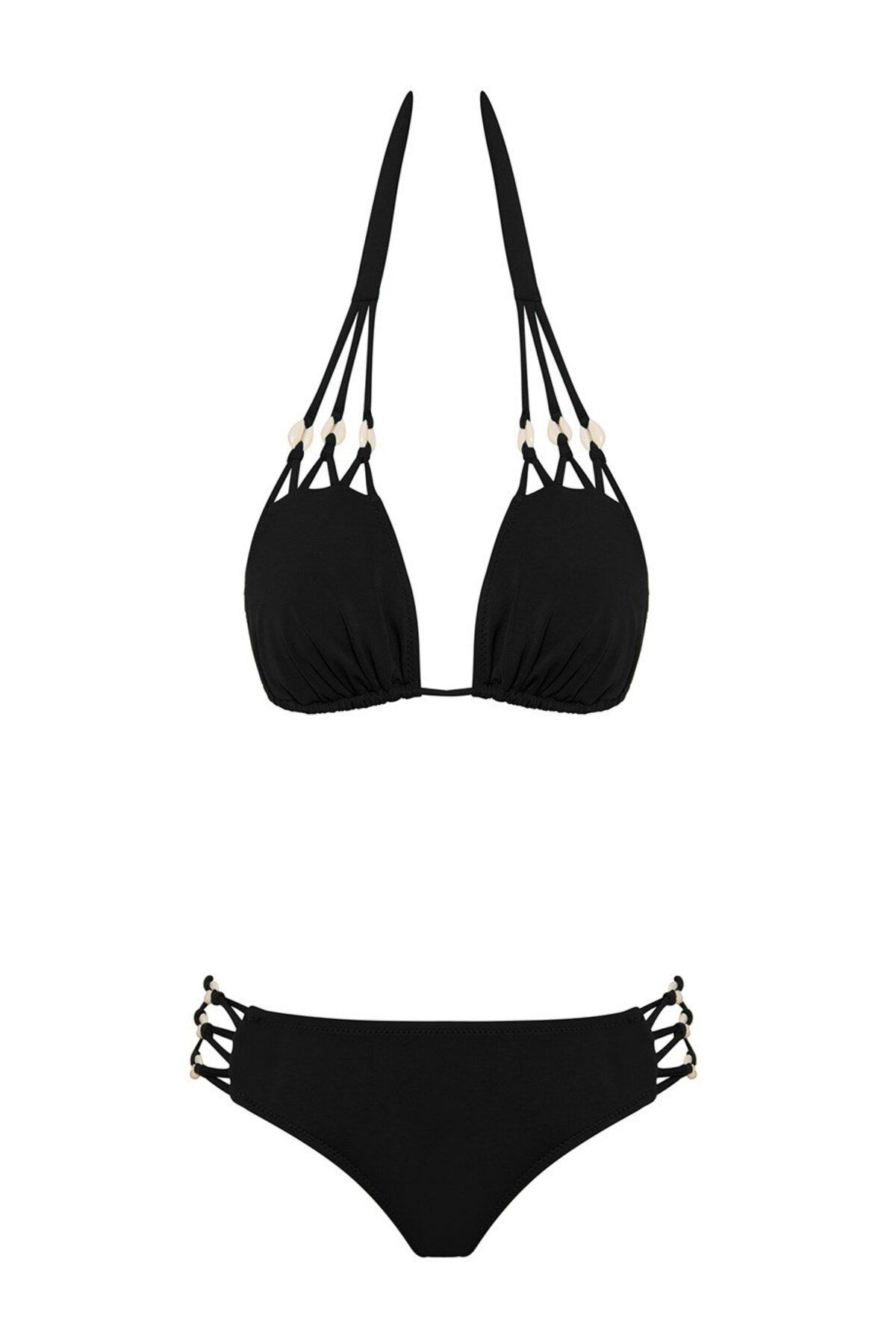 

Женский модный новый комплект бикини, комплект бикини на шнуровке с морской ракушкой