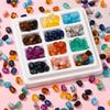 20pcs Colored Acrylic Imitation Stone Beads Irregular Shaped Spacer Beads for DIY Necklace Bracelet Jewelry Making Supplies