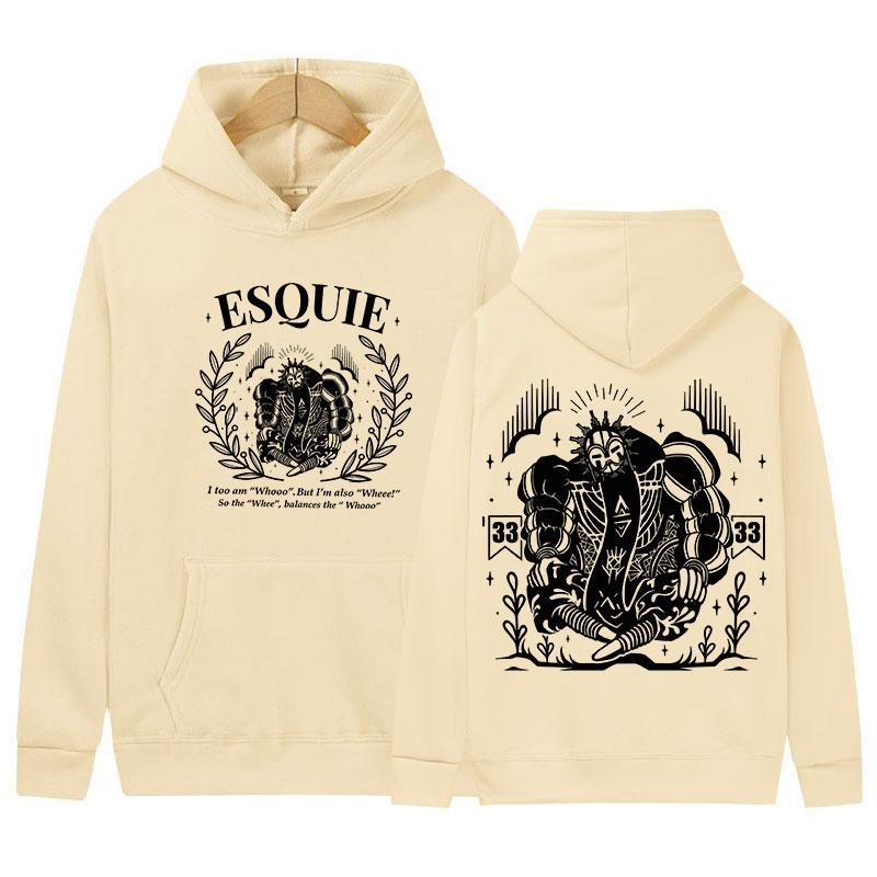 Clair Obscur Expédition 33 Graphics Hoody Mens Women Hip Hop Gothic Long Sleeve Sweatshirt Y2K Fashion Harajuku Pullover Hoodies