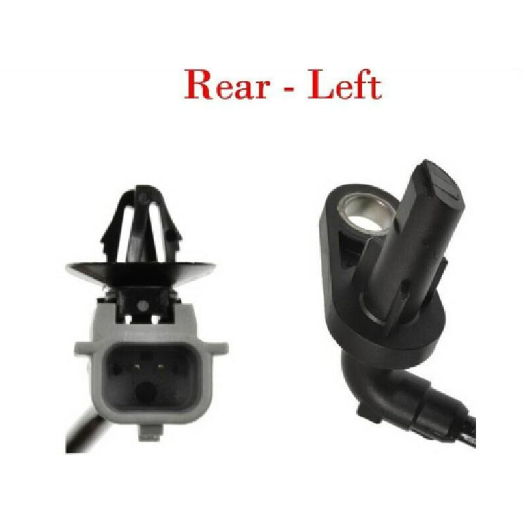 2 X ABS Wheel Speed Sensor Rear Left Right Fits: Nissan Micra 2015- L4 1.6L