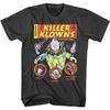 Killer Klowns de l'Espace Couverture de Comic T-shirt Homme Terreur Horreur Popcorn