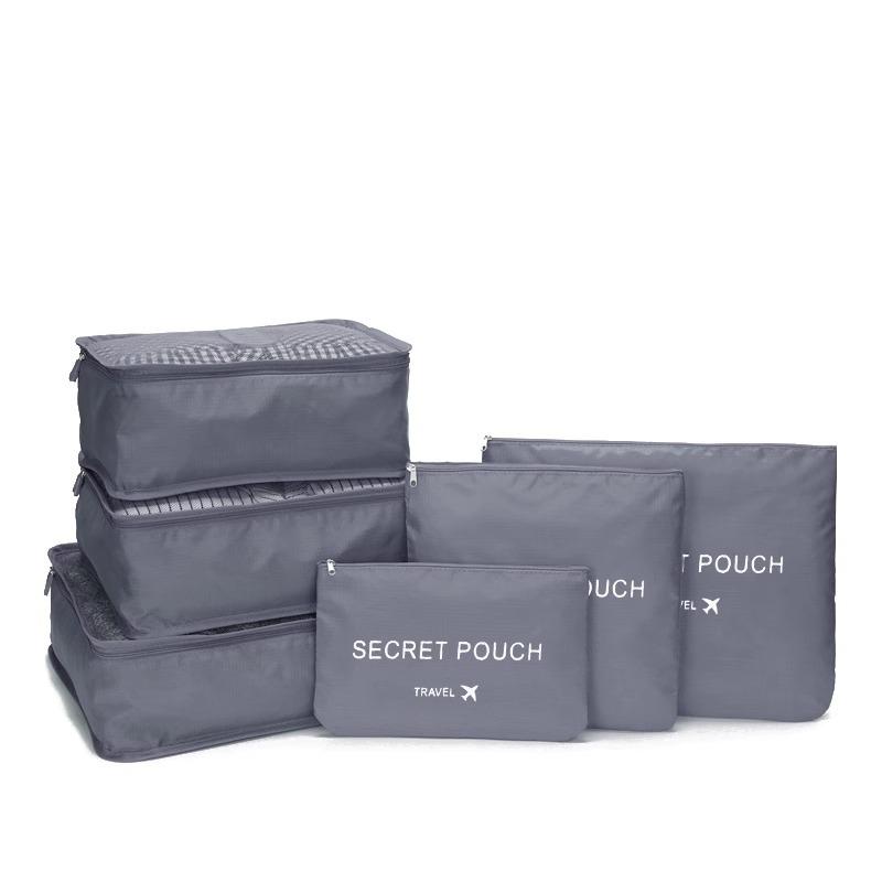 Oxford Cloth Travel Storage Bag for Shoes and Underwear, Packing Organizer Pouch