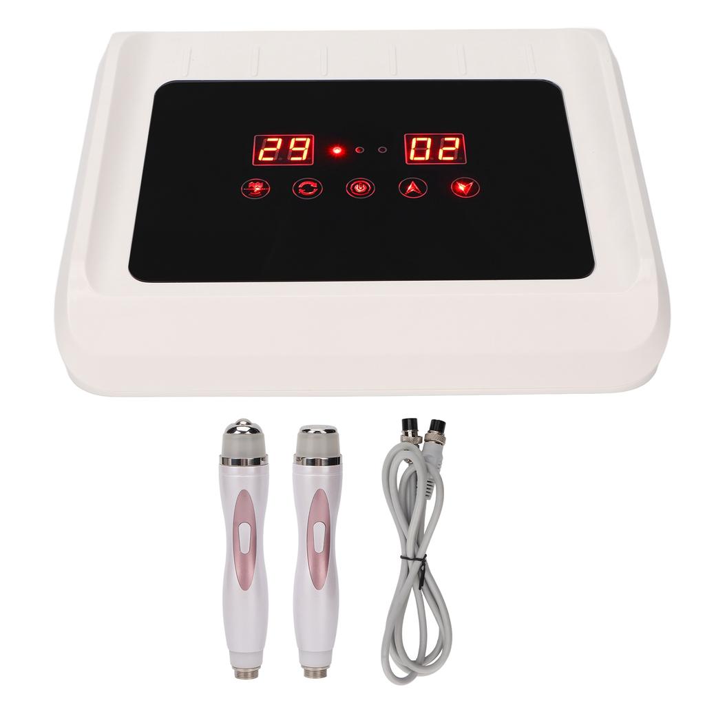 RF Skin Tightening Machine 10 Gears Skin Rejuvenation Face Beauty Machine with 2 Handles 100‑240V