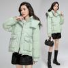 Short down cotton jackets, bread jackets, padded clothes, women's Korean loose autumn and winter jackets, thick padded jackets, new trends in 2025