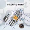 25W 2500lm P21w Λάμπα Αυτοκινήτου LED 3030 1156 Ba15s Οχημάτων Αυτοκινήτου Αξεσουάρ Λάμπες Φορτηγού Μοτοσυκλέτας Φλας Canbus 12v 24v