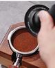 58mm Flat Bottom Stainless Steel Pressure Tamper with Scale for Coffee