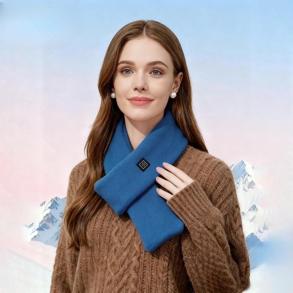 Electric Scarf, Smart Usb Charging Heating Scarf, Winter Electric Heating Scarf, Shoulder Pads and Neck Warmers Home Heaters
